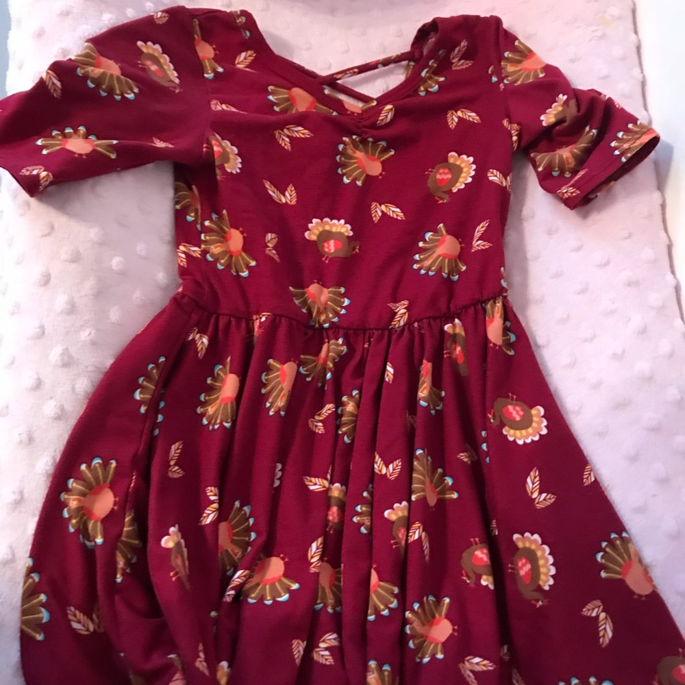 Dot dot smile turkey dress